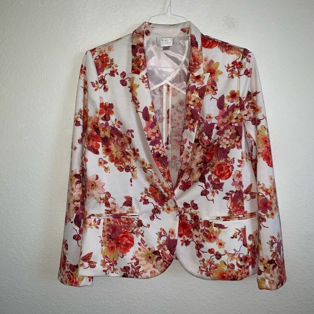 Lauren Conrad Floral Print Jacket